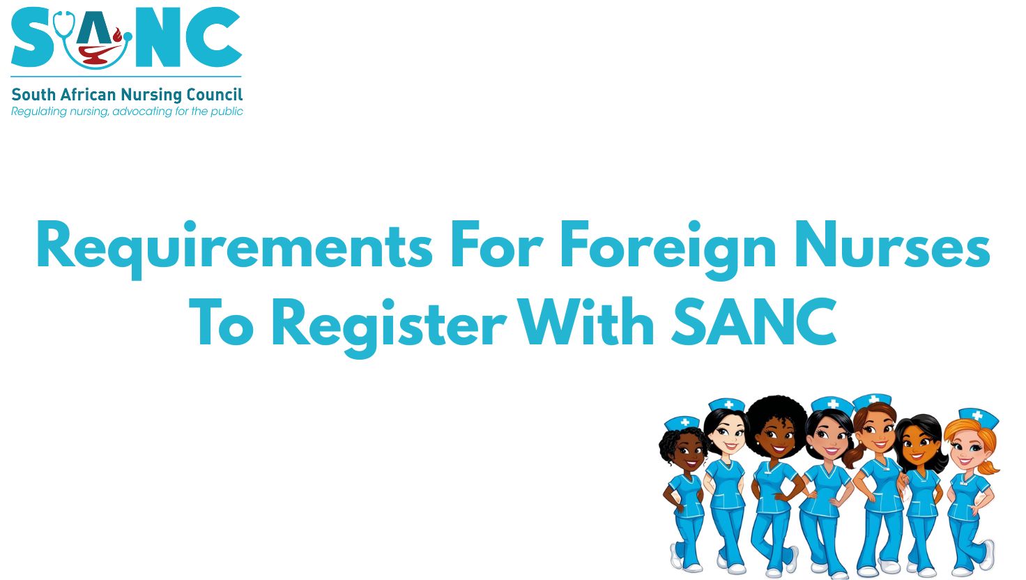 Requirements For Foreign Nurses To Register With SANC