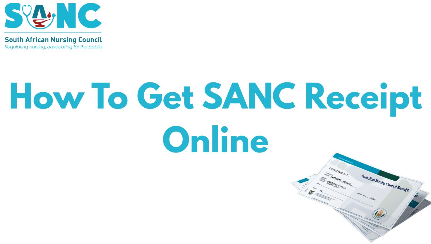 How To Get SANC Receipt Online