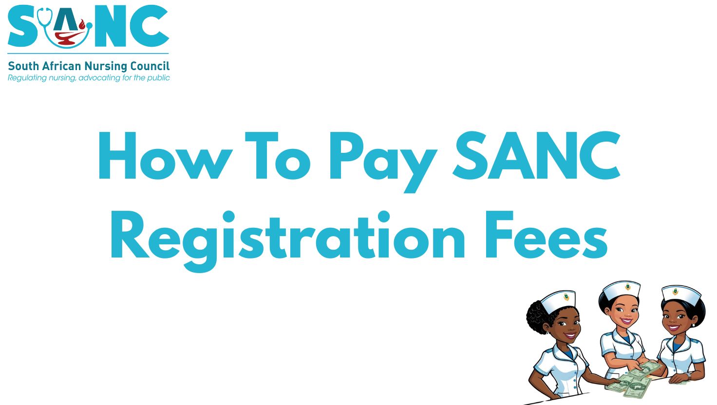 How To Pay SANC Registration Fees