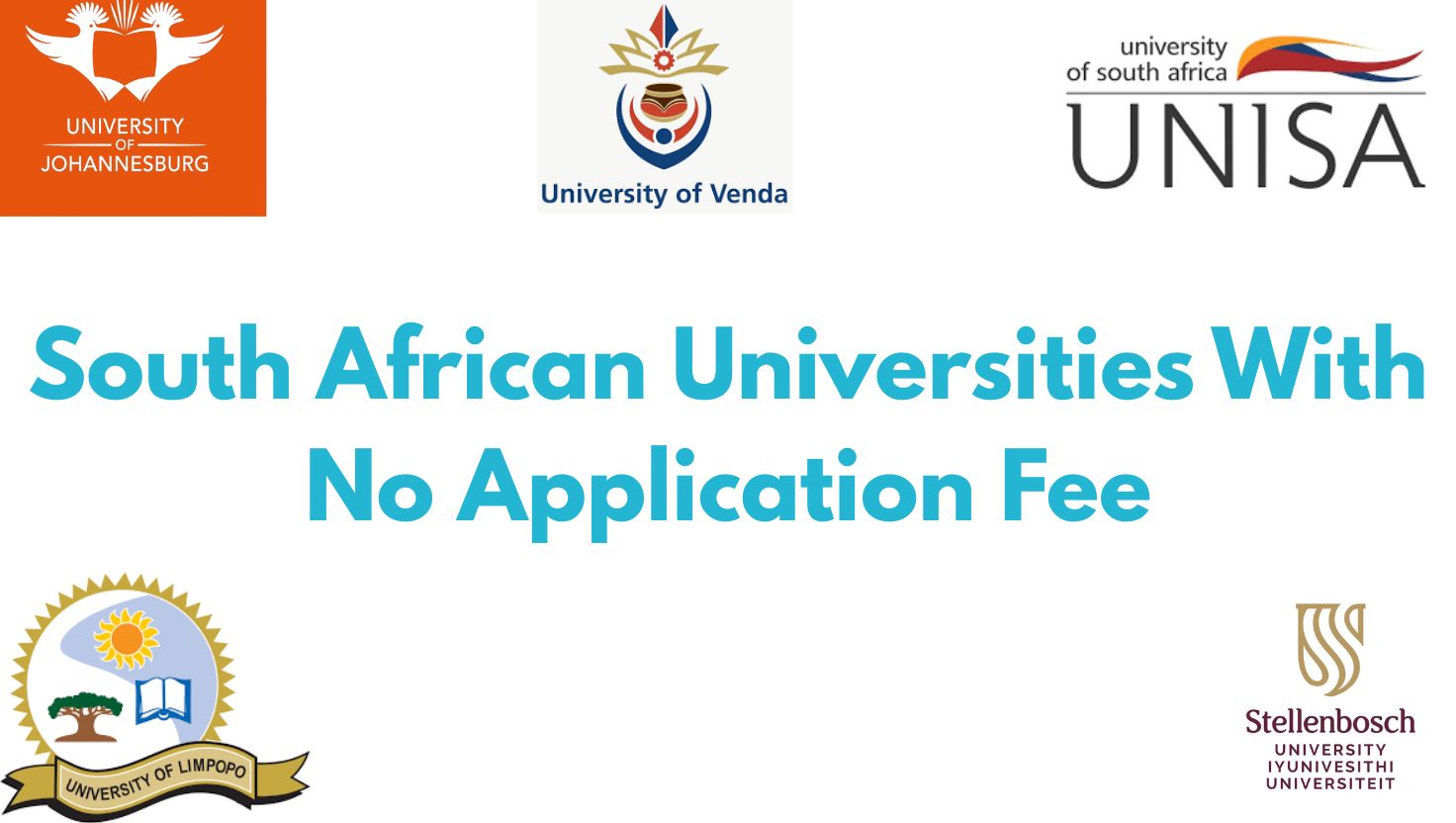 South African Universities With No Application Fee