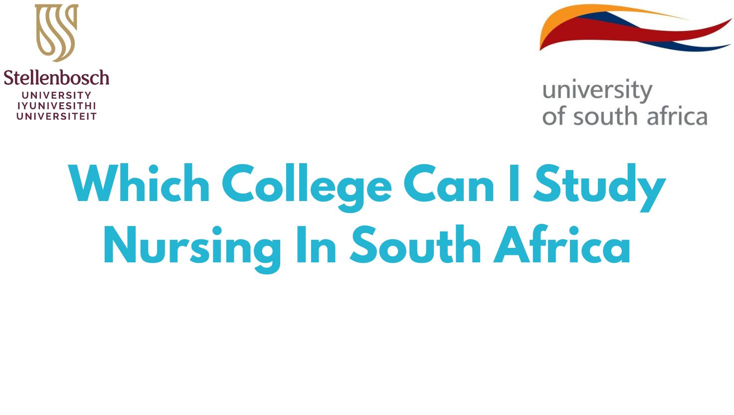 Which College Can I Study Nursing In South Africa